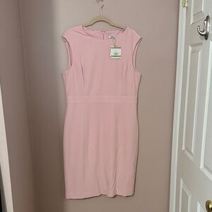 Kasper Blush Pink Midi Dress